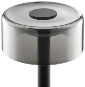 Brilliant - LED stmievateľná nabíjateľná dotyková stolná lampa RAZOR LED/2,5W/5V 2700K IP44 čierna