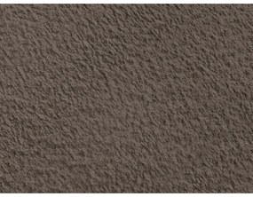 Hnedá podnožka z textílie buklé Annecy – Bobochic Paris