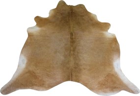 Béžový koberec z hovädzej kože Cowhide beige - 200*0,5*240cm/3-4m²