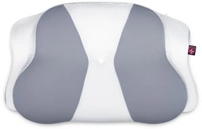 CONNECT IT CFH-6032-WH - Anatomický vankúš Gemini bielo-sivý