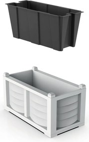 BAMA Set hrantík s vnútornou nádobou ARREDO, farba biela