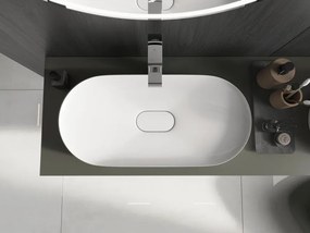 Mexen Sofia umývadlo na dosku z konglomerátu 70 x 35 cm, biele - 23067001