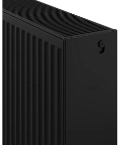 Mexen, Panelový radiátor Mexen C33 600 x 1200 mm, bočné pripojenie, 2801 W, čierny - W433-060-120-70