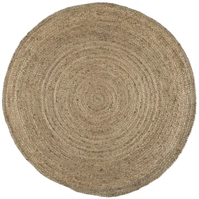 Jutový koberec ROUND NATURAL 120 cm