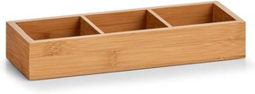 Úložný box s priehradkami, organizér do zásuvky, 3 časti, DIVIDE, 28 x 10 x 5