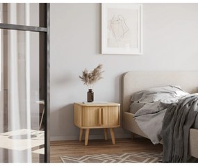 Nočný stolík v dekore duba Rove - Woodman