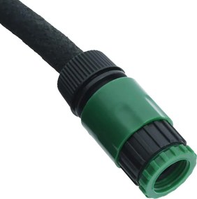 Záhradná priesaková hadica, čierna 0,6" 10 m, guma