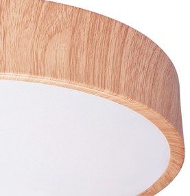 Toolight Toolight, LED stropné svietidlo 30cm 24W APP1404-C, hnedá-biela, OSW-03085
