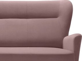 Trojmiestna pohovka Next, staroružová látka