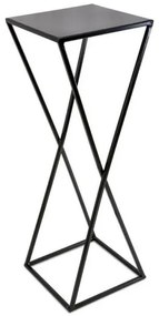 Stojan na kvety 70x24 čierna