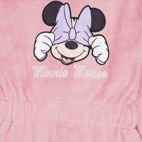 Dievčenský župan Minnie Mouse - Disney - s kapucňou a uškami, 110 / 116