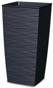 Kvetináč Aurora 35x35x67h Antracit Aa03567