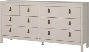 Sivobéžová komoda 159x80x38 cm Madrid – Tvilum