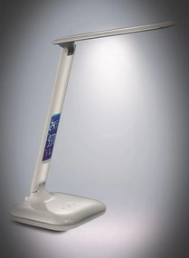 Stolná LED lampička stmievacia s displejom 6 W, biela
