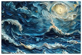 Obraz - Maľba oblohy a mora (90x60 cm)