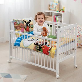 Obliečky do detskej postieľky Zajačik Bing a jeho kamaráti - 100% bavlna - 40 x 60 cm + 100 x 135 cm