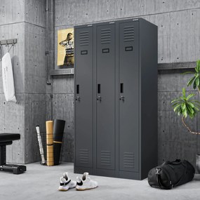 Kovová pracovná skriňa KACPER II 1 Plus 400 x 1800 x 500 mm