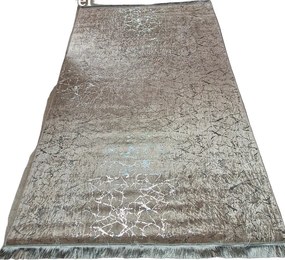 Moderný koberec Parys v béžovo-striebornej kombinácii Rozmer: 60x100 cm