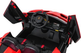 Elektrické autíčko Lamborghini Veneno červené