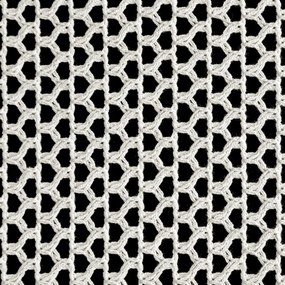 ZÁVES NA PÁSKE GABBY 140X270 CM BIELA