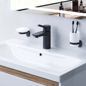 Umývadlová batéria AM.PM X-Joy S FXB02122 jednopáková, čierna