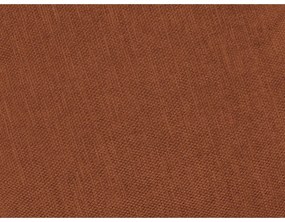 Rozkladacia/s úložným priestorom rohová pohovka v tehlovej farbe (pravý roh/do L) Fuji – Bobochic Paris