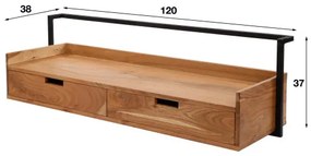 Toaletný stolík/Konzola Air 25-99 Acacia drevo  - Komfort-nábytok