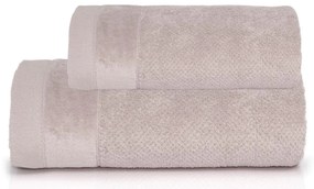Set uterák a osuška Vito Taupe 50x90 + 70x140 cm – 550 gsm, luxusné uteráky, reliéfna bordúra