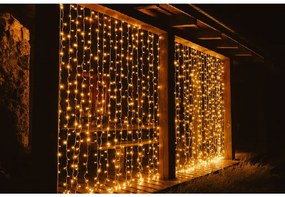 Vianočné svetielka vonkajšie FLASH teplá biela 300 LED