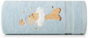 Bavlnený detský uterák BABY41 50x90 cm modrý