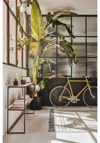 Konzolový stolík v dekore duba 120x30 cm Yona - Kave Home