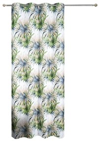 Záves NOELLA 140x250 21040 zelená/krémová