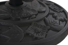 Slnečník polkruh Parla - polyester/hliník - 270cm krémová so stojanom