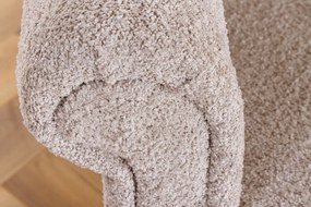 Rozkladacia pohovka MAISON BELLE 220 cm bouclé greige