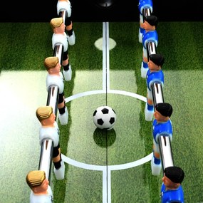 Stolný futbal, oceľ 60 kg 140x74,5x87,5 cm, čierny