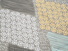 Obliečky z mikrovlákna PATCH ELEGANCE hnedé Rozmer obliečky: 70 x 80 cm | 140 x 200 cm