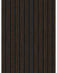 Mexen Lam-B, akustické stenové lamely 275 × 30 cm, HDF doska 4 mm, technická dyha, eben hnedý, S100-275307-3015-022