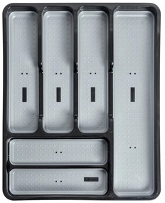 Čierno-sivý príborník Addis Basic