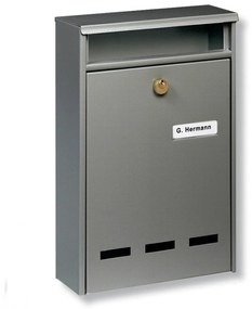 Priestorová poštová schránka WISMAR B5 sivá