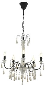 Eglo 33011 - Závesný luster na reťazi 5xE14/40W/230V