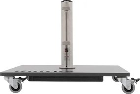 KNIRPS 50 kg - pojazdný oceľový stojan na slnečník s kolieskami