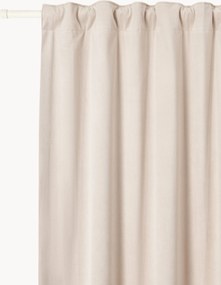 Zatemňovacie závesy's multifunkčnou páskou Rush, 2 ks, Š 135 cm