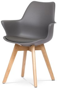 Jedálenská stolička CT-771 GREY, sivá