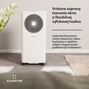 Klarstein Aero Ring 7K, Smart, klimatizácia, 7 000 BTU, mobilná a inteligentná, pre max. 25 m², hlasové ovládanie