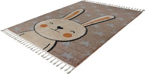 Obsession, Detský kusový koberec My Fano 390 Rabb, 120x170, béžová, detská izba