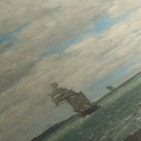 Obraz - Eugène Boudin, Coast of Brittany, reprodukcia (150x105 cm)