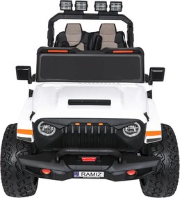 Ramiz Extrémne športové vozidlo 4x4 s premenlivou veľkosťou biele