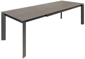 Jedálenský stôl X7 180-240cm keramický antracit
