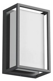 Redo 90533 - LED Vonkajšie nástenné svietidlo QUADRIS LED/12W/230V IP54 antracit