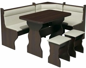 Rohová lavica Merkury II eko venge magia